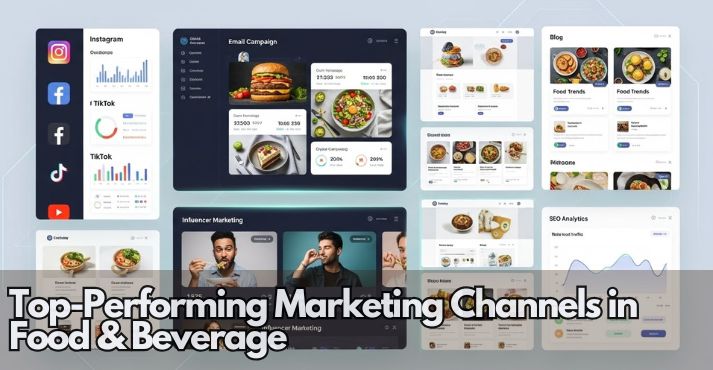 Top-Performing Marketing Channels in Food & Beverage