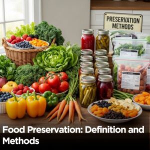 Food Preservation Definition and Methods