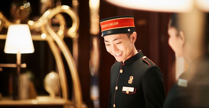 dedicated concierge at Ritz-Carlton