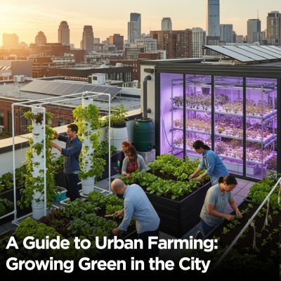 A Guide to Urban Farming Growing Green in the City