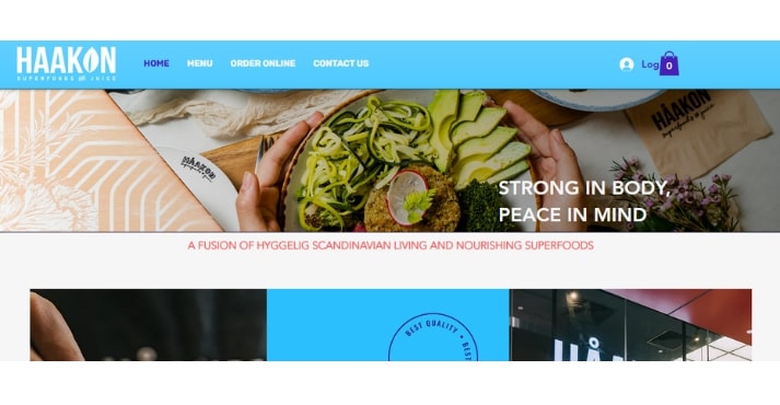 Haakon healthy food option Haakon healthy food option