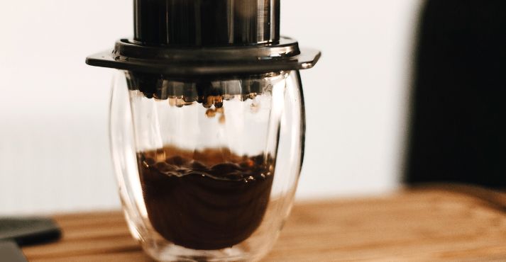 gourmet coffee brewing process