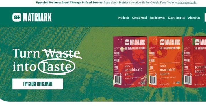 Homepage-of-Matriak-foods Homepage-of-Matriak-foods