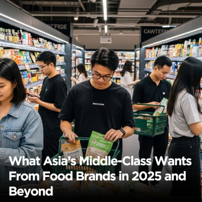 What Asia’s Middle-Class Wants From Food Brands in 2025 and Beyond