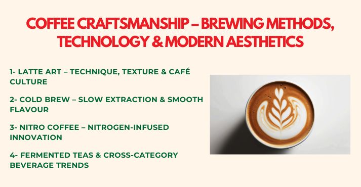 Coffee Craftsmanship – Brewing Methods, Technology & Modern Aesthetics