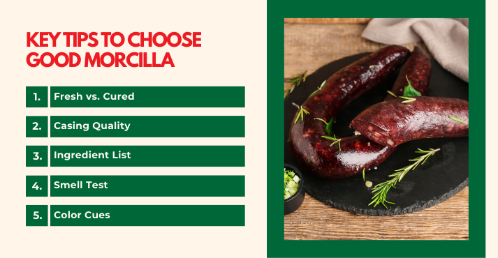 How to Choose Good Morcilla