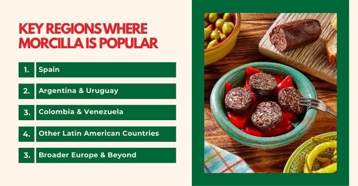Where Is Morcilla Popular